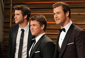 Which soap opera have all three Hemsworth brothers acted in?
