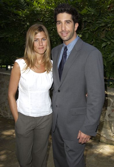 Jennifer Aniston & David Schwimmer (Photo by SGranitz/WireImage)