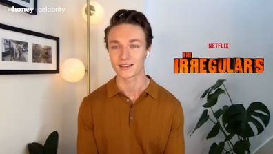 Harrison Osterfield who plays Leo in The Irregulars on Netflix