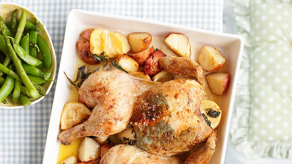 Sage roasted chicken