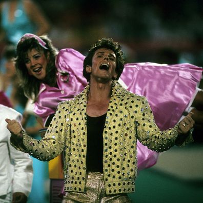 Homebrand blue suede shoes (1989)