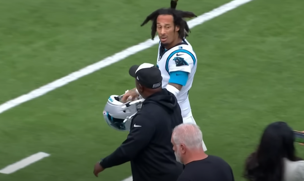 Panthers' Robbie Anderson ejected from game vs. Rams . . . by his