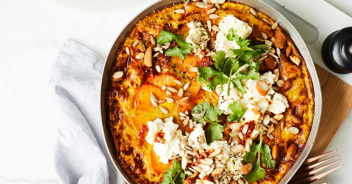 Sweet potato Frittata - 9Kitchen