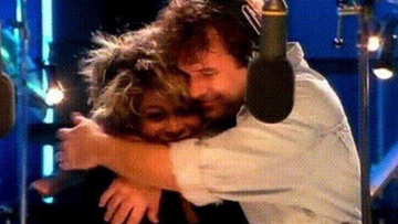 Jimmy Barnes and Tina Turner