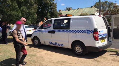 Police seized drugs and other items from homes in the area last Thursday. (NSW Police)