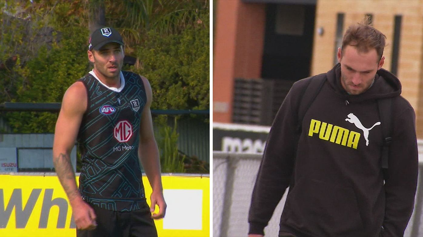 Banned Port Adelaide forward Jeremy Finlayson responds after shocking podcast comments