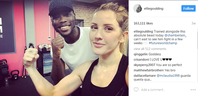Pop goddess Ellie Goulding loves a black tie event - she's perfectly at home bare-skinned in the gym too. And she looks equally as gorgeous.