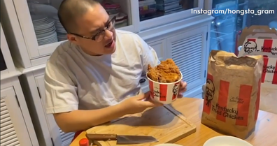 Dan Hong reveals a KFC Zinger hack for nasi goreng fried rice