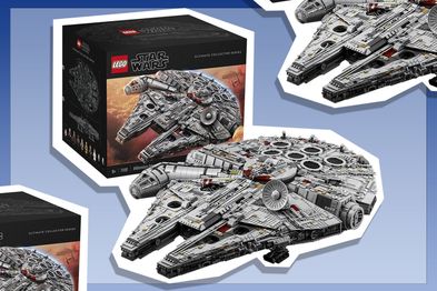 9PR: Lego Star Wars Ultimate Millennium Falcon Building Kit and Model