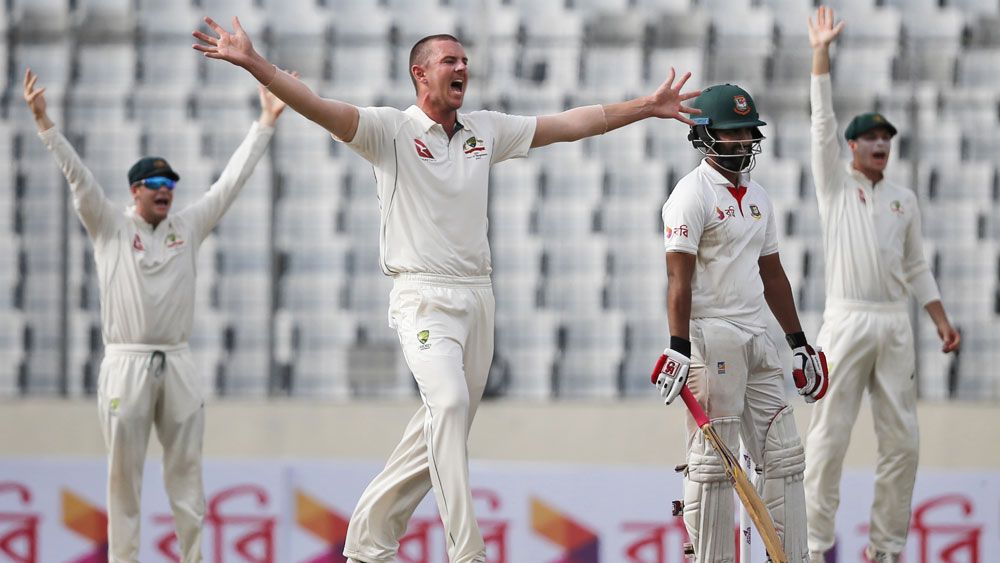 It was another day of disappointment for the Australian team in Bangladesh. (AAP)