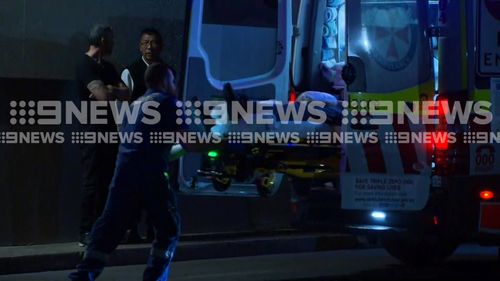 The 16-year-old was rushed to Royal Prince Alfred Hospital with critical injuries. Picture: 9NEWS