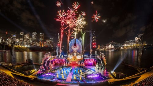 A previous Handa Opera production on Sydney Harbour