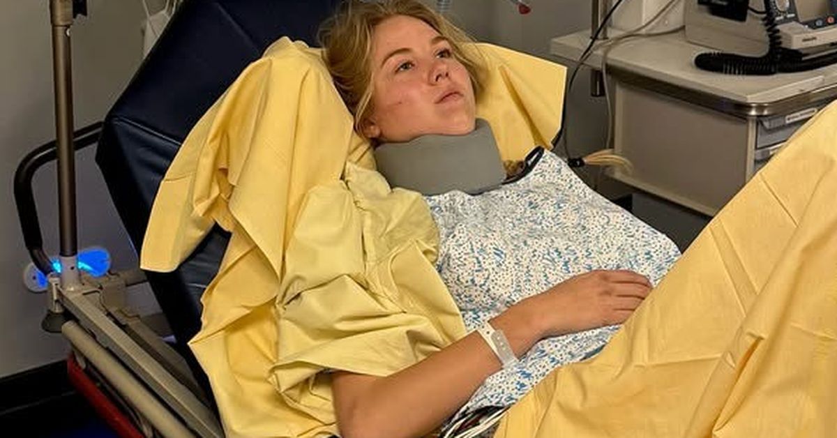 Princess 'incredibly lucky to be alive' after motorbike crash