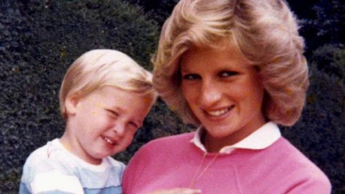 Princess Diana and Prince Harry on holiday. (Kensington Palace)