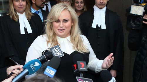 Rebel Wilson has hit out at the Court of Appeal decision which saw her defamation payout slashed. Picture: AAP