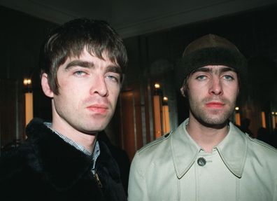 Liam Gallagher and Noel Gallagher