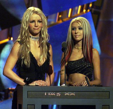 Britney Spears and Christina Aguilera