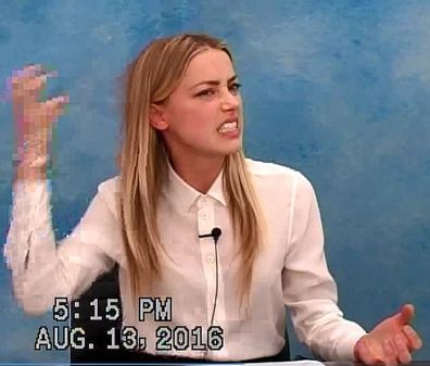 Amber Heard and Johnny Depp deposition video