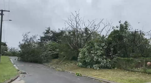 Ciclone tropicale Narelle Queensland