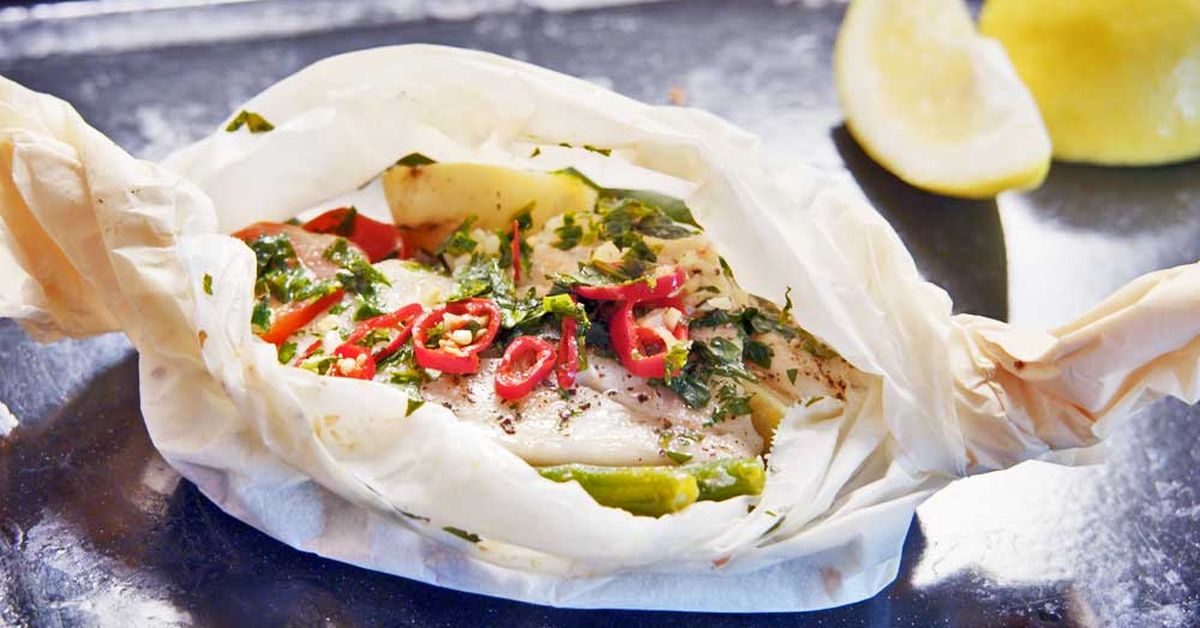 Chef Ben O Donoghue S Baked Fish Parcels Recipe 9kitchen