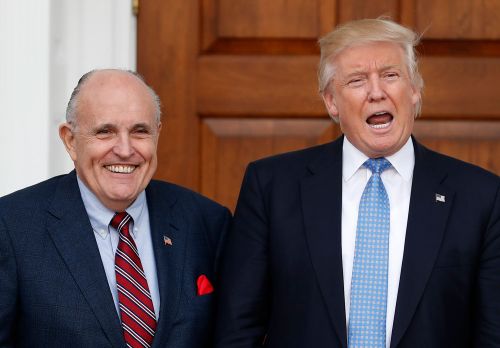 Mr Giuliani supported Mr Trump during his presidential campaign. (AAP)