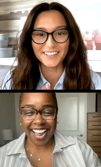 Emma Heming Willis in conversation with Ty Lewis a Certified Dementia Practitioner on Instagram live.