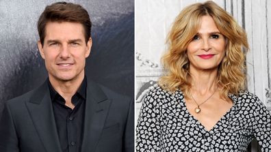 Kyra Sedgwick and Tom Cruise.