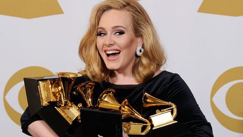 Adele backflips on five-year hiatus