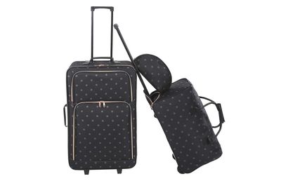 Kmart 3-piece Polka Dot Luggage Set, $49