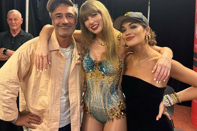 Rita Ora, Taika Waititi and Taylor Swift 