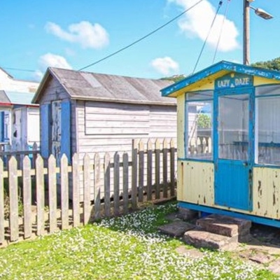 Tiny hilltop beach shack in the UK sells for $53,000