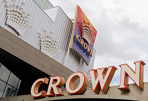 Entrance to Crown Melbourne (Getty)