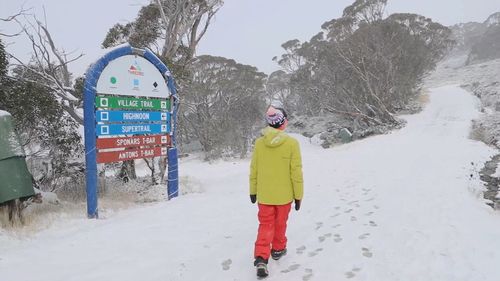 Snowmaking is set to start at Thredbo in the next two weeks. Picture: Thredbo