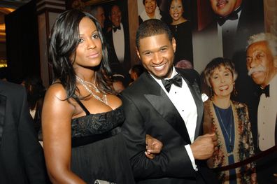 Usher and Tameka Foster