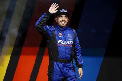 Frankie Muniz, Who Grew to Fame as an actor on "Malcolm in the middle," is now a driver for nascar. ** This image is for use with this specific article only ** 