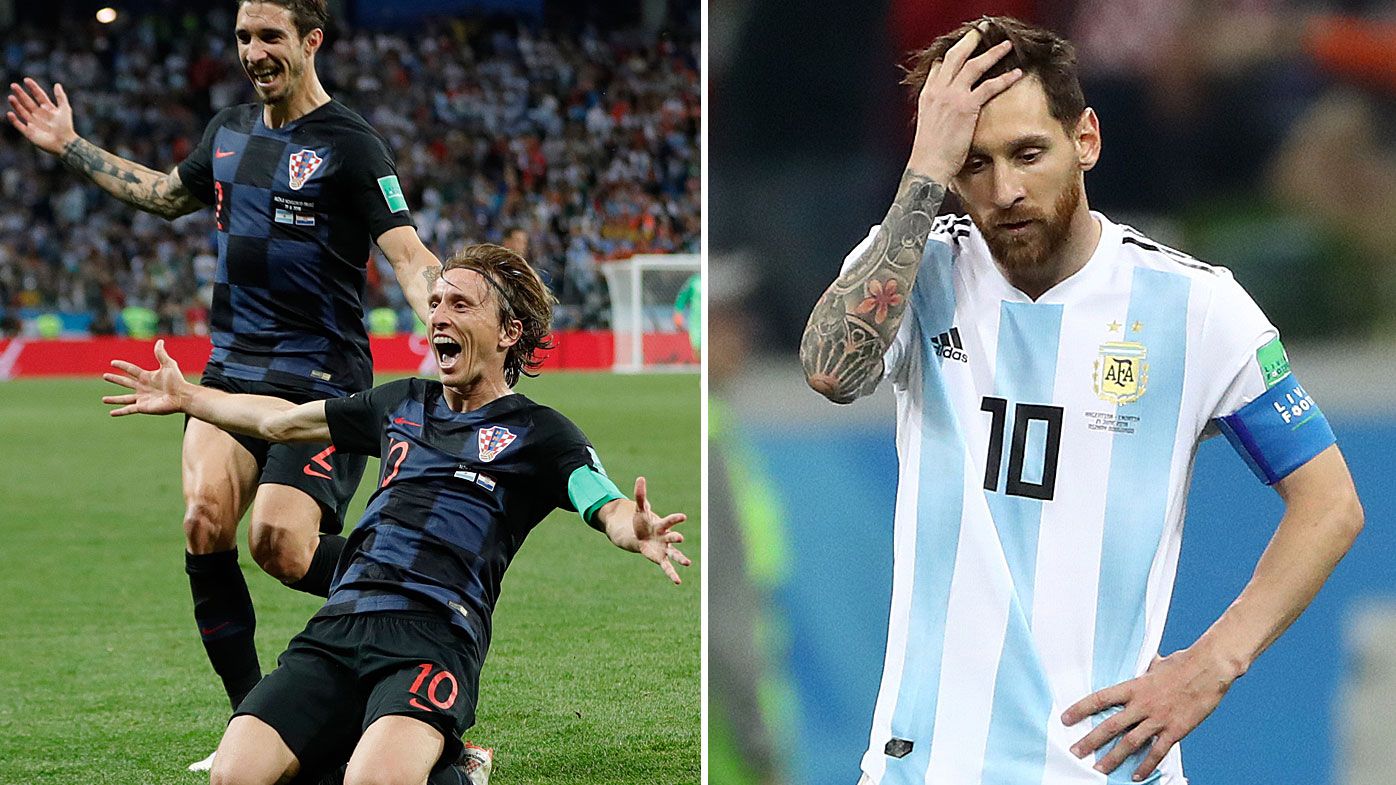 Croatia defeat Argentina