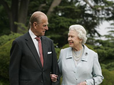 Queen Elizabeth II and Prince Philip, The Duke of Edinburgh re-visit Broadlands,  to mark their Diamond Wedding Anniversary on November 20. 