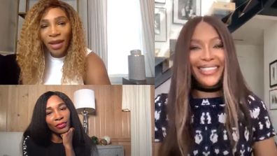 Serena Williams and Venus Williams on Naomi Campbell's YouTube show