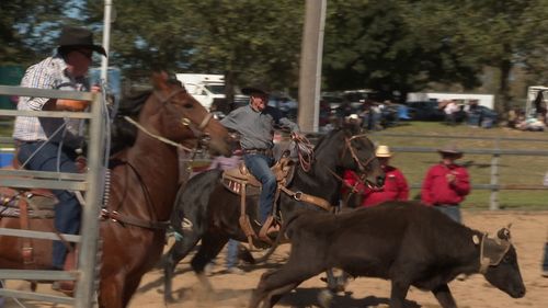 Bob Holder is still competing in rodeo at age 89.