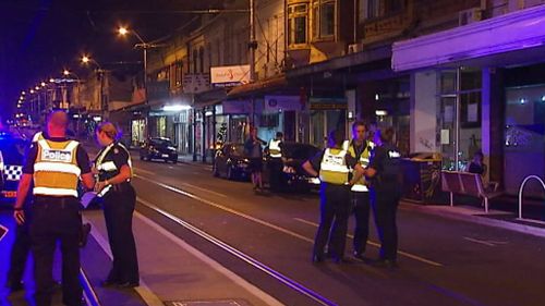 It's believed the two men who fled the taxi had been drinking. (9NEWS)