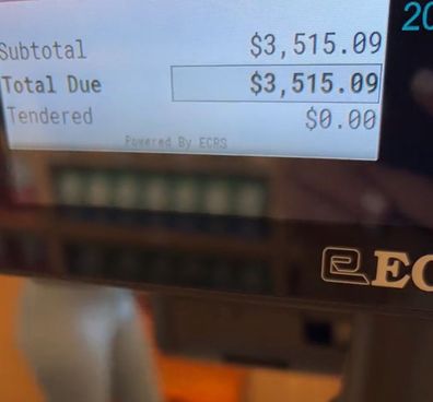 Chef slammed for spending $5.2K on groceries
