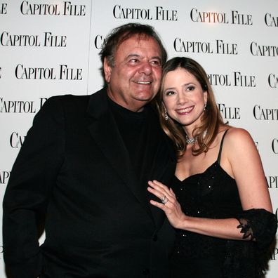 Paul Sorvino and daughter Mira Sorvino at the Capitol File party to celebrate their Holiday issue, on November 27, 2007 at The Park at Fourteenth, in Washington, DC. 
