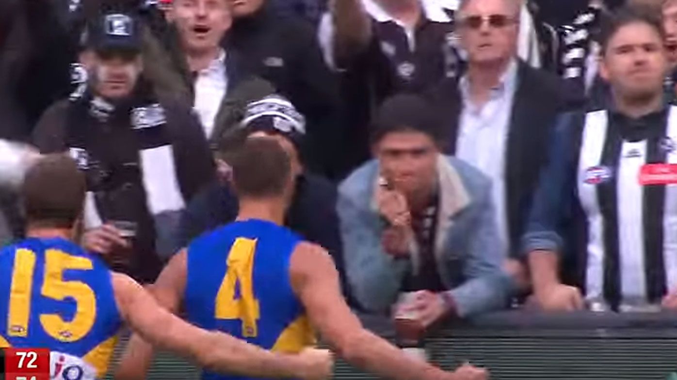 Collingwood supporter praised for incredible 2018 grand final moment