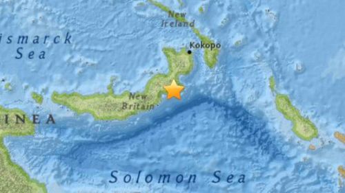 7.1 magnitude earthquake strikes off Papua New Guinea coast