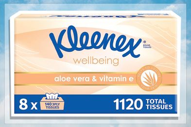 9PR: Kleenex Aloe Vera & Vitamin E Facial Tissues, 1120 Pack