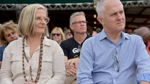 Turnbull, Shorten 'disrespectful' at Garma