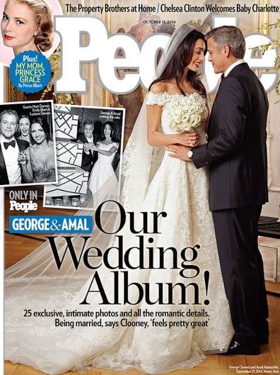 George and Amal Clooney wedding