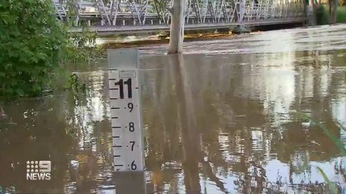 Warnings are in place that the river level could peak at 10.7 metres in Goondiwindi. 