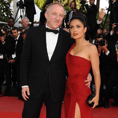 François-Henri Pinault and Salma Hayek