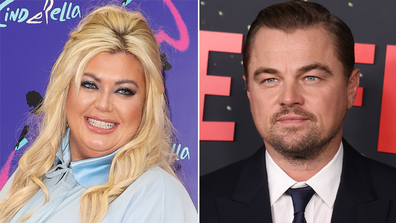 Gemma Collins and Leonardo DiCaprio